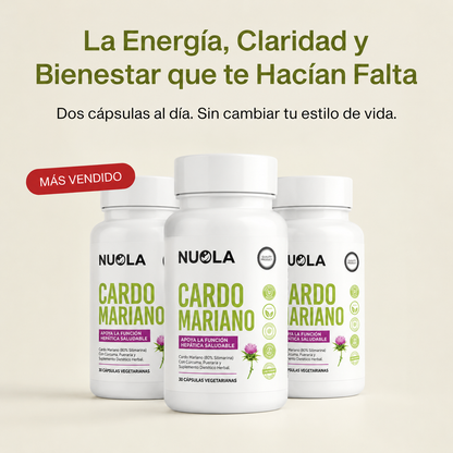 Apoyo Hepático con Cardo Mariano - NUOLA
