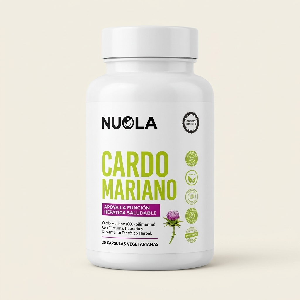Apoyo hepático completo en solo 2 cápsulas por día